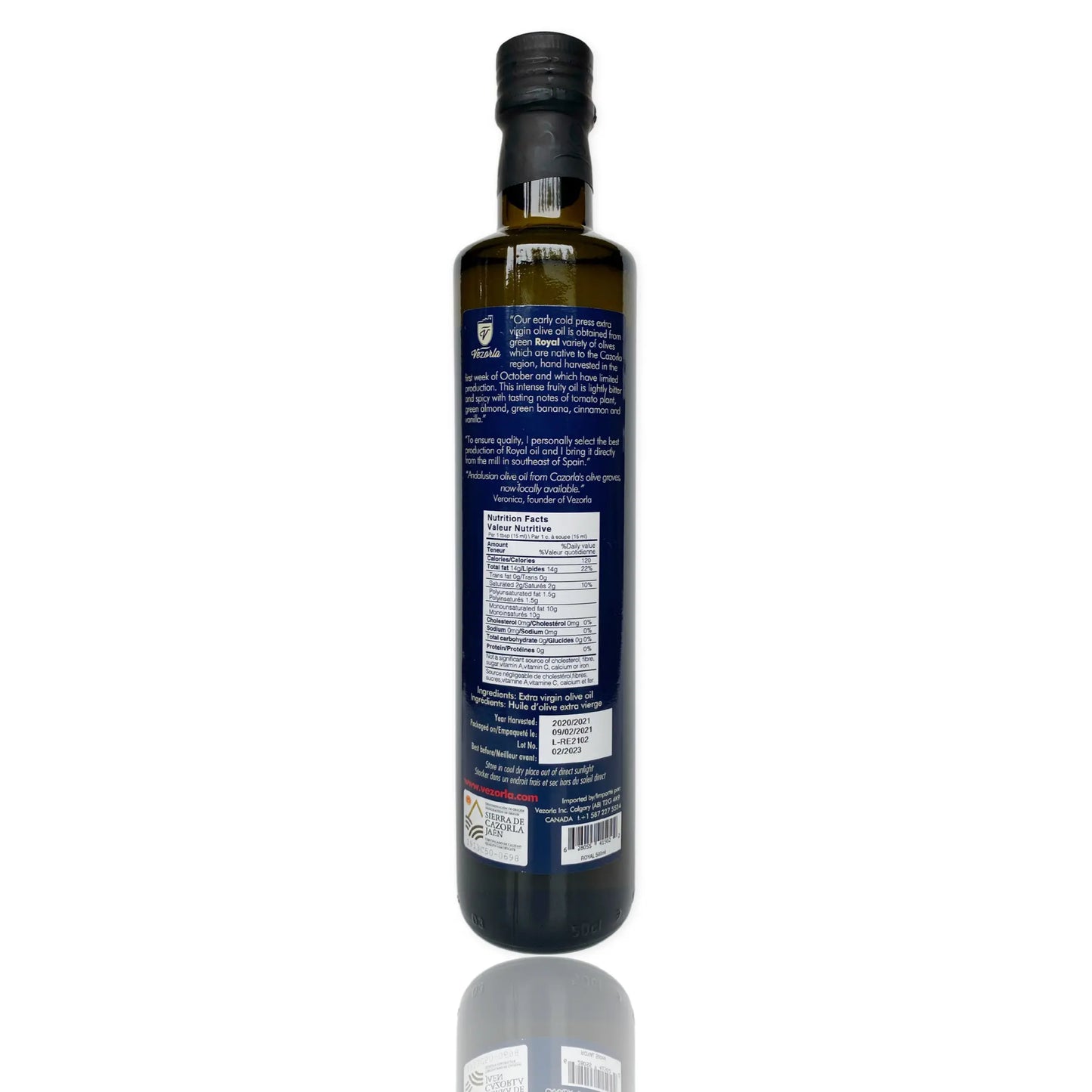 Best Quality Spanish Extra Virgin Olive Oil (EVOO or Olive Juice). Picual Olive Oil & Royal Olive Oil. Spanish Green Olives. Olive Oil Chocolate Made w/ Violet Petals. Free Delivery Canada & USA.