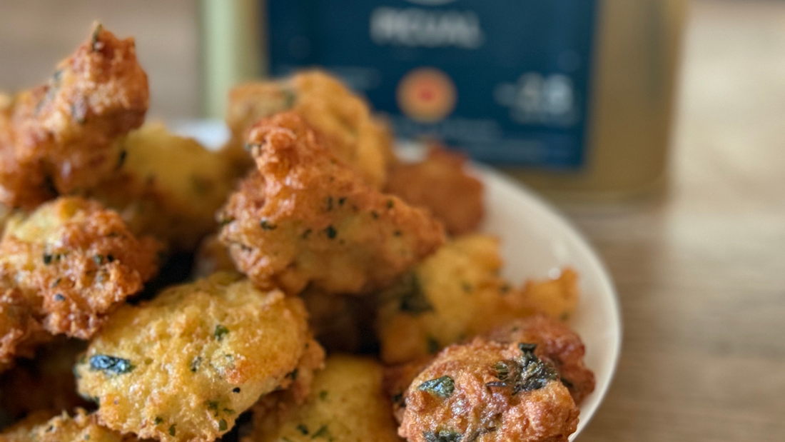 Buñuelos de Bacalao: A Spanish Classic and Why I Fry Only with Extra Virgin Olive Oil