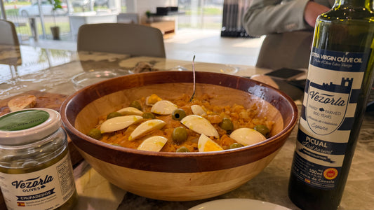 Rin Ran made with Picual Early Harvest EVOO and Chupadedos olives
