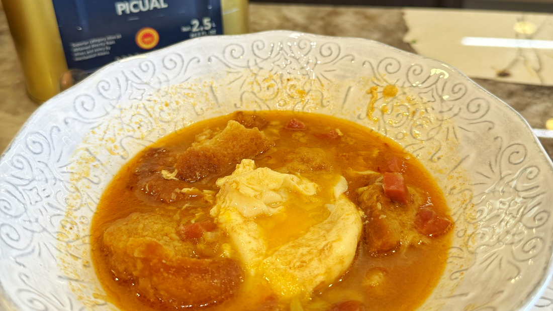 Garlic Soup Made With Picual Traditional EVOO