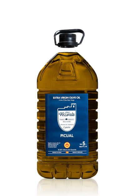 PICUAL TRADITIONAL EVOO. Harvest Dec. 2024. 5L.