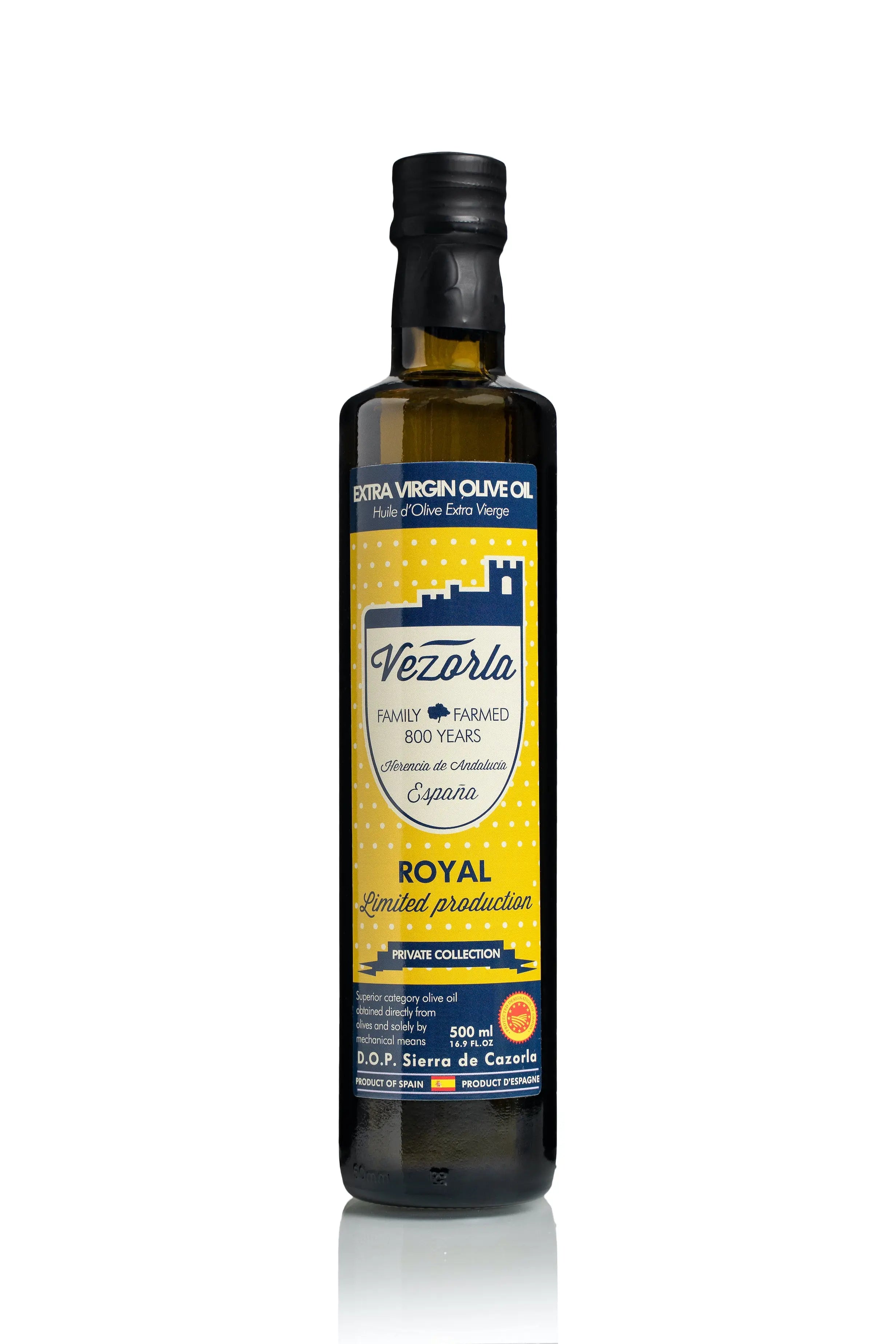Royal Organic EXCLUSIVE Extra Virgin Olive Oil 500mL – Vezorla