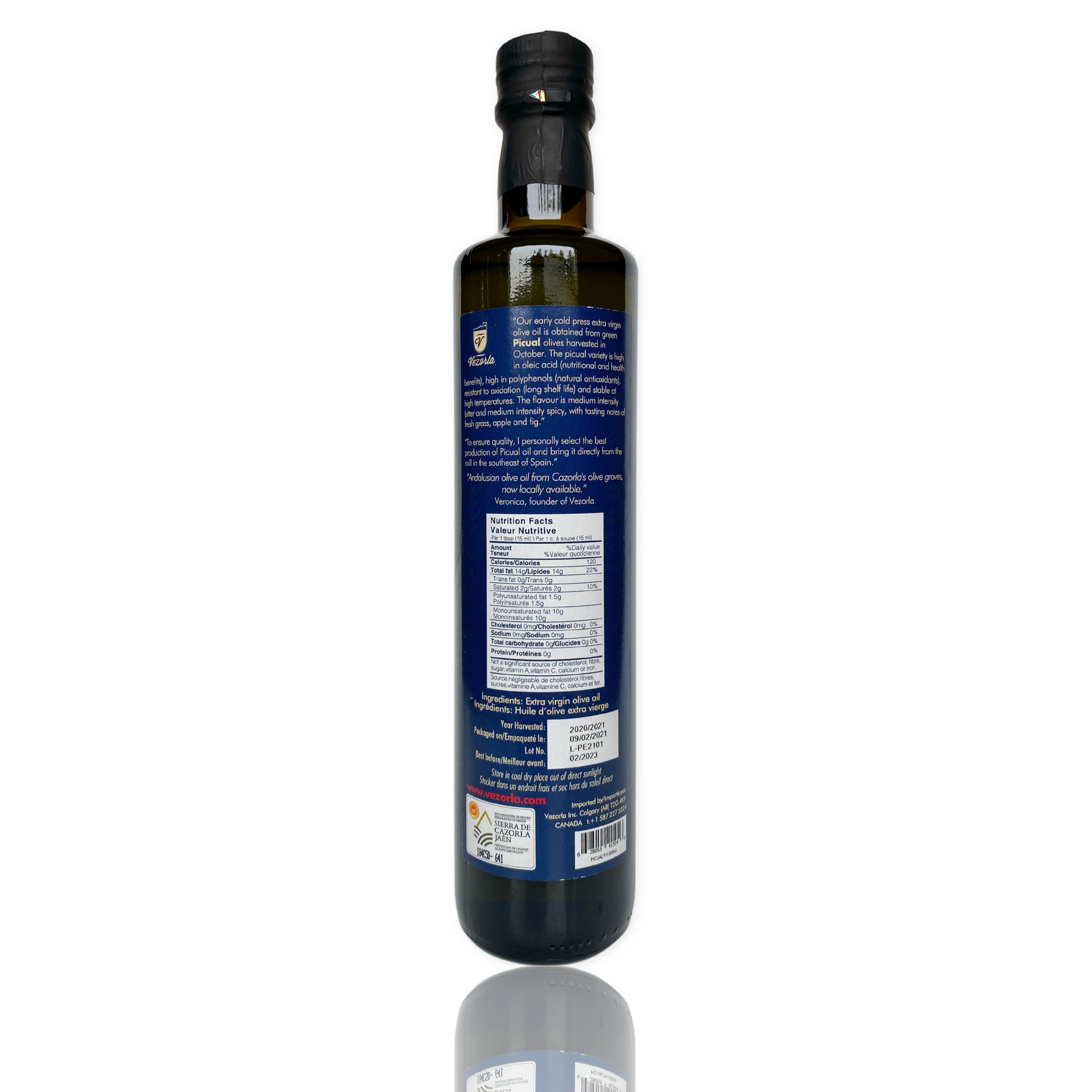 Best Quality Spanish Extra Virgin Olive Oil (EVOO or Olive Juice). Picual Olive Oil & Royal Olive Oil. Spanish Green Olives. Olive Oil Chocolate Made w/ Violet Petals. Free Delivery Canada & USA. 