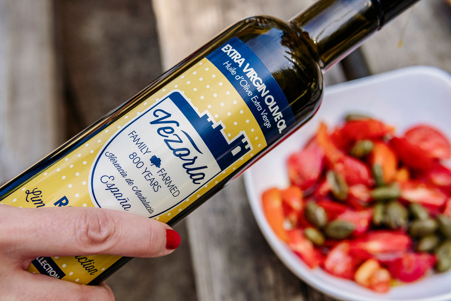 Best Quality Spanish Extra Virgin Olive Oil (EVOO or Olive Juice). Picual Olive Oil & Royal Olive Oil. Spanish Green Olives. Olive Oil Chocolate Made w/ Violet Petals. Free Delivery Canada & USA. 
